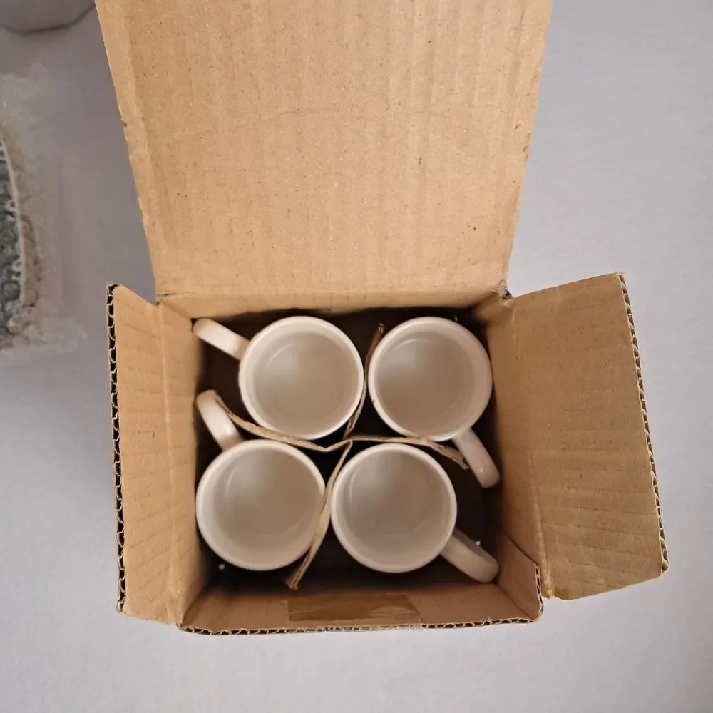 Primula 9 Piece Espresso Set Coffee Maker 4 Cups and 4 Saucers